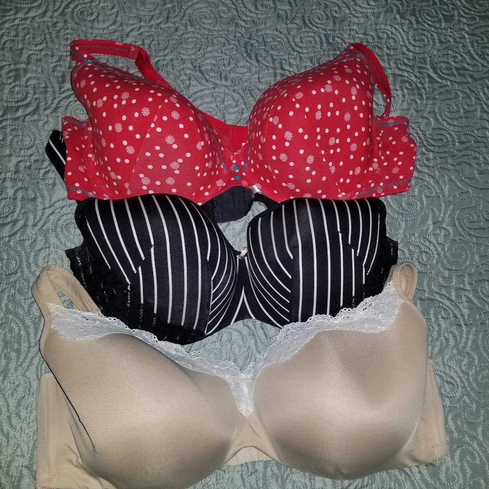 Set of 3 Cacique bras